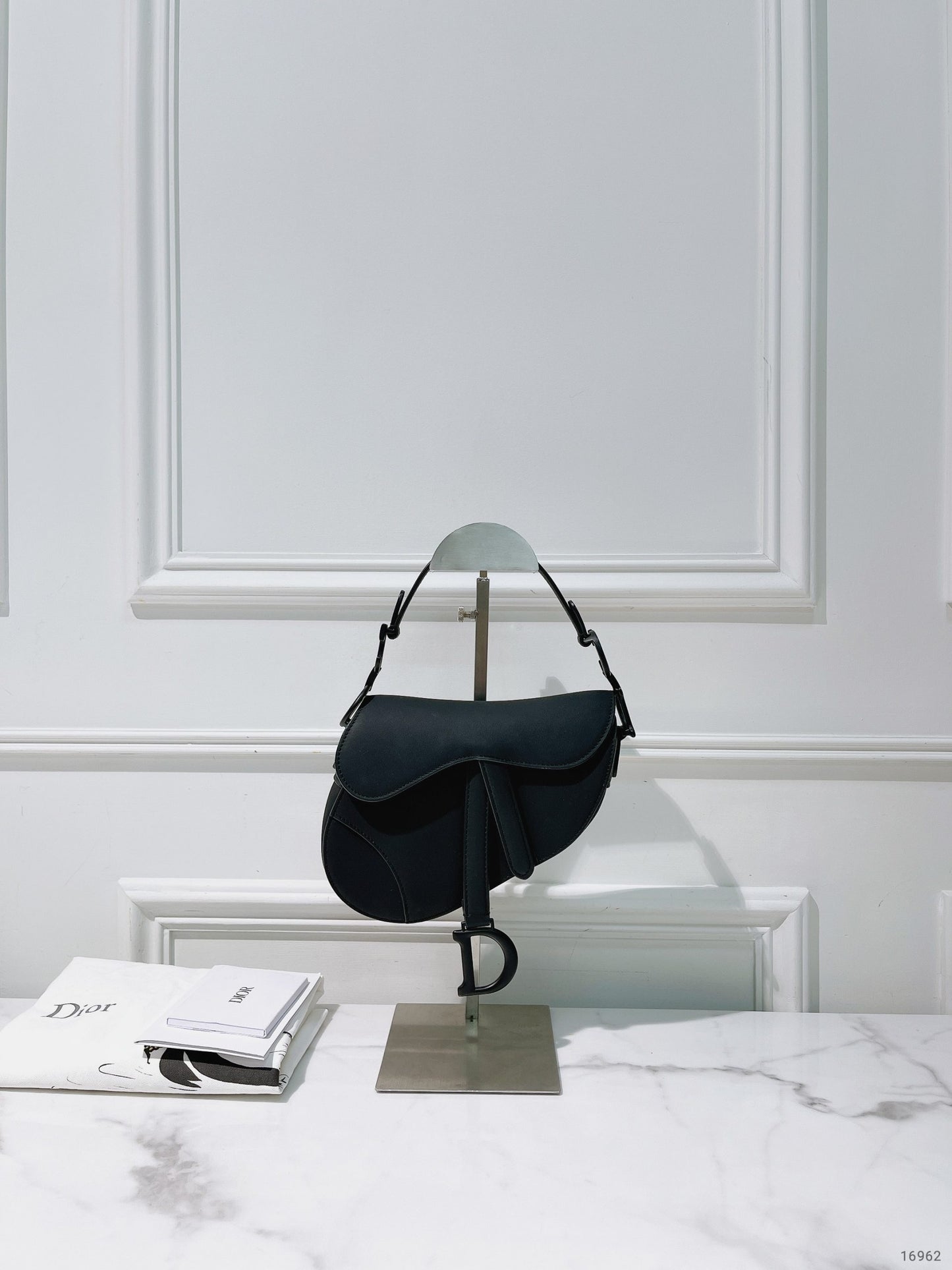 DIOR SMALL SADDLE, So Black