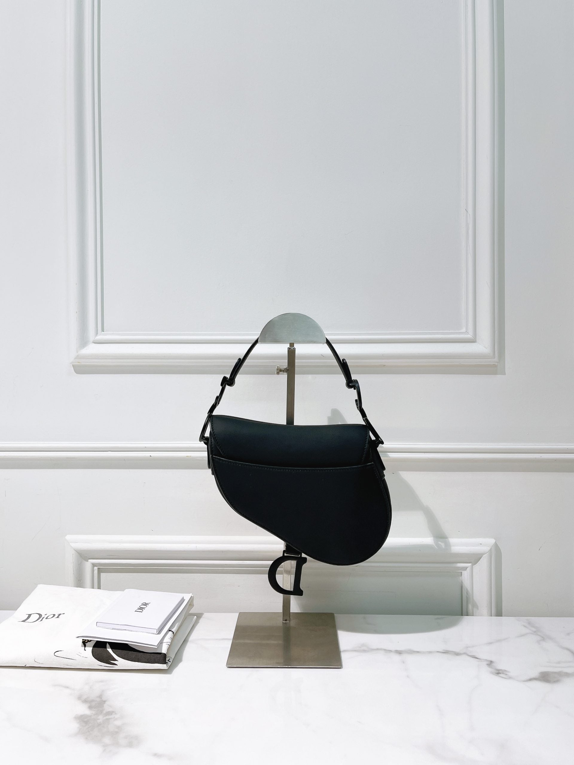 DIOR SMALL SADDLE, So Black