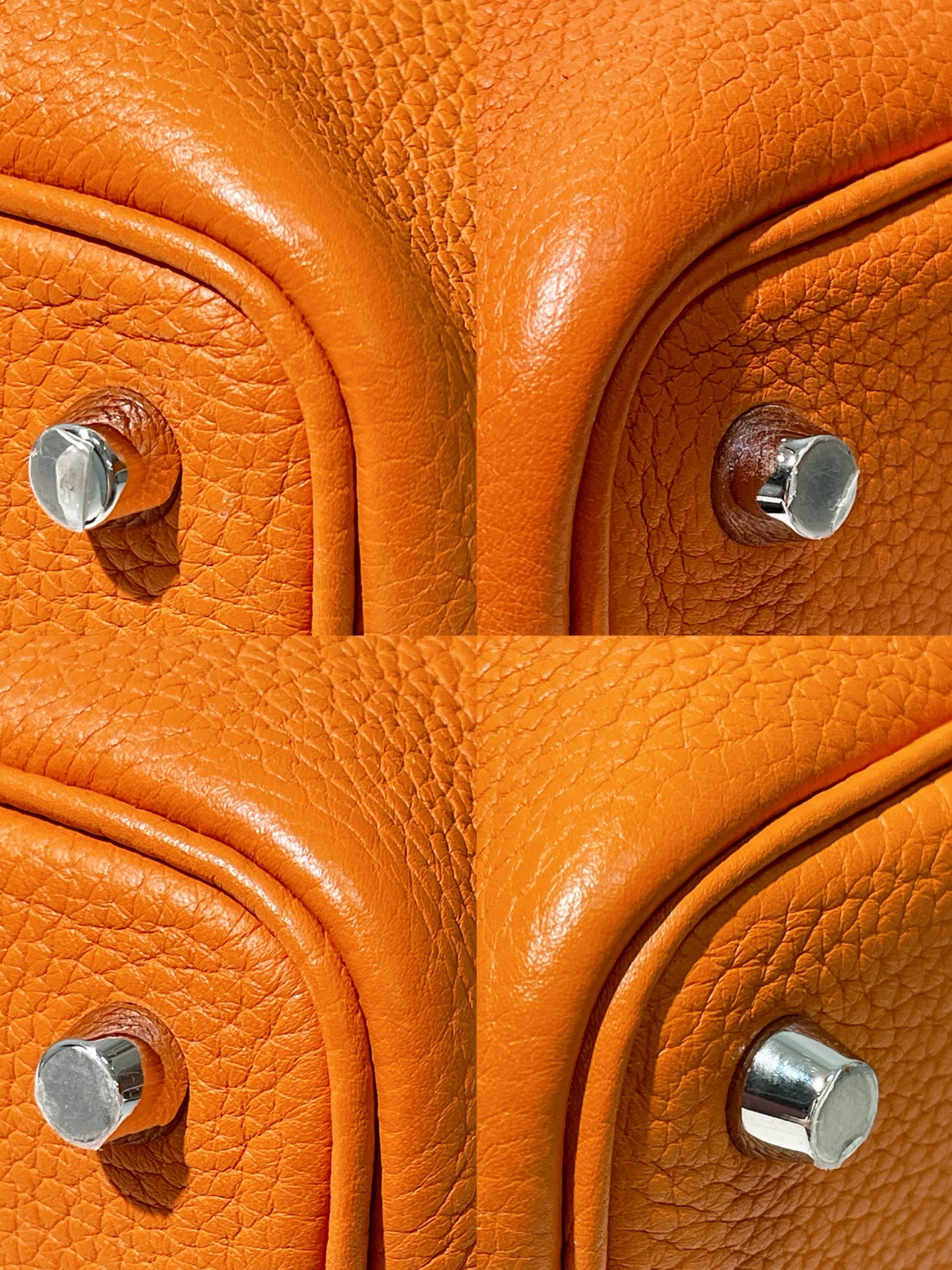 HERMES PICOTIN 18, Feu/Rouge H/Silver