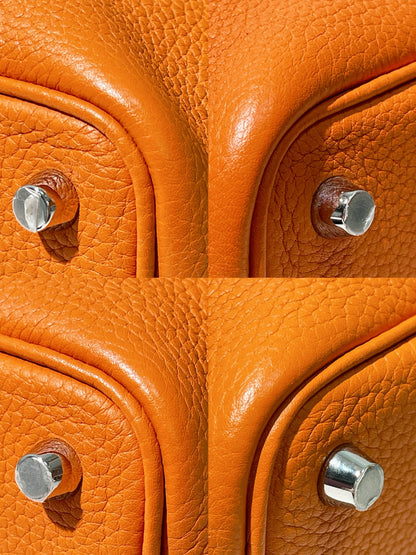 HERMES PICOTIN 18, Feu/Rouge H/Silver