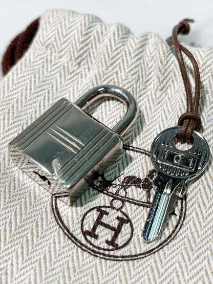 HERMES PICOTIN 18, Feu/Rouge H/Silver