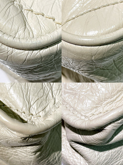 YSL MEDIUM NIKI, White/Silver