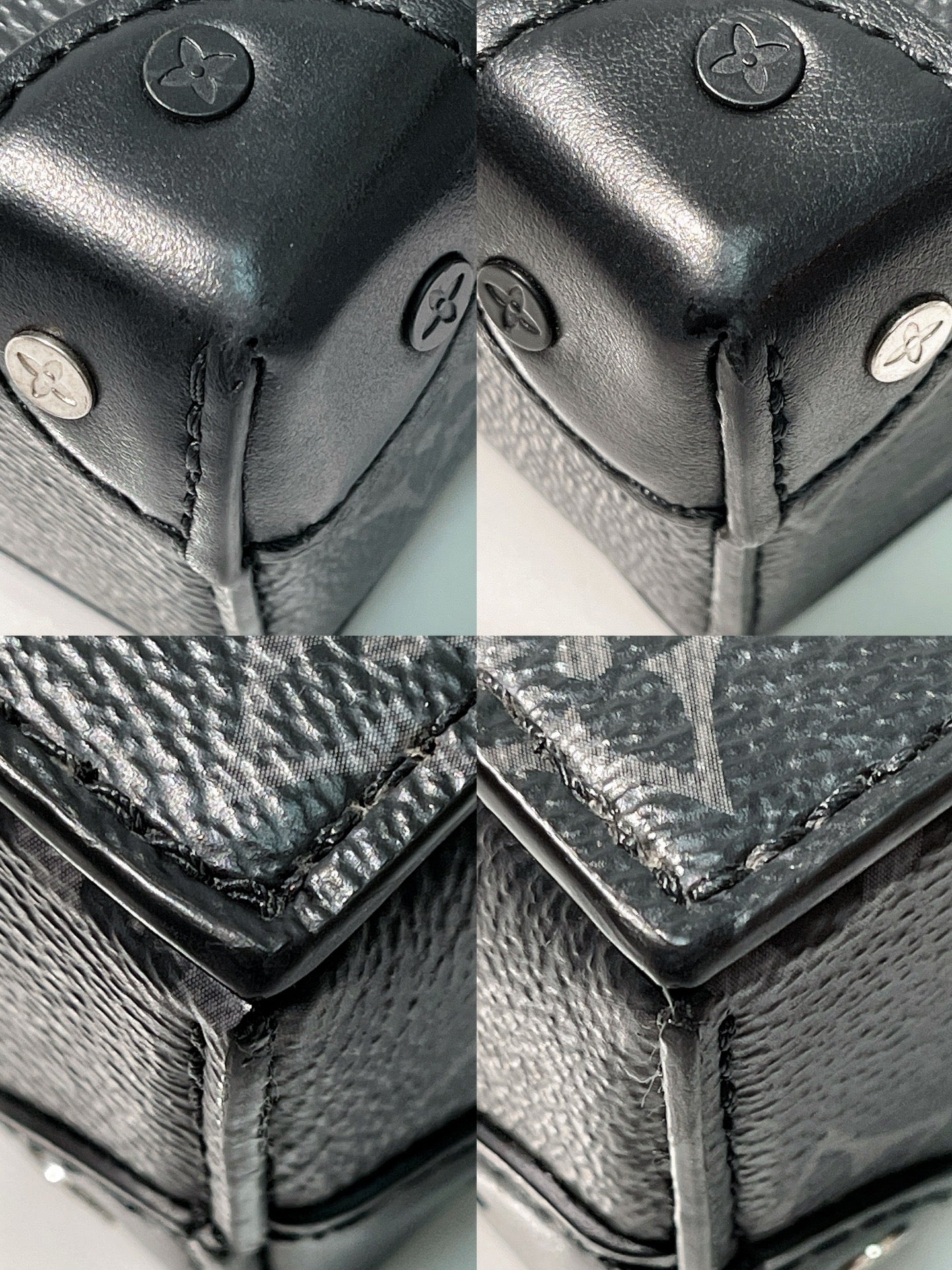 LV STEAMER WEARABLE WALLET, Monogram Eclipse