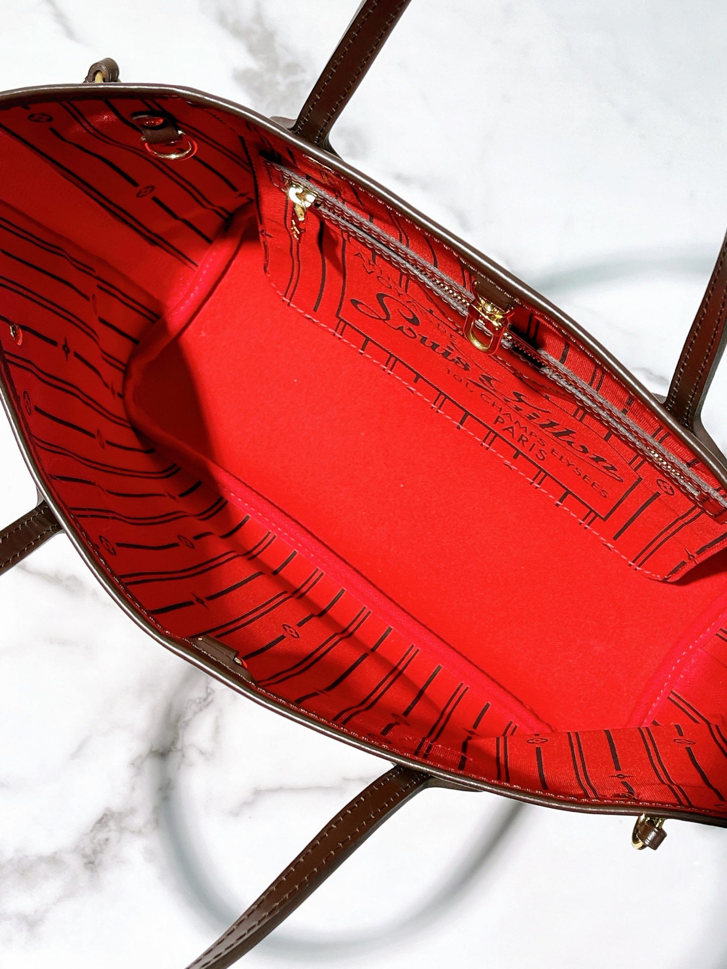 LV NEVERFULL PM, Damier