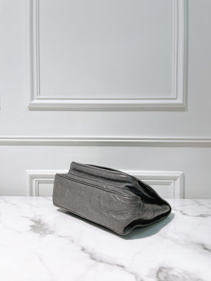 YSL NIKI, Gray/Silver