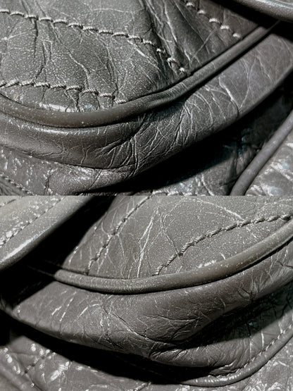 YSL NIKI, Gray/Silver