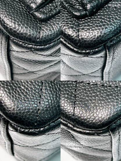 CHANEL 24C MINI BACKPACK, Black/Gold