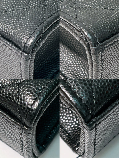 CHANEL 25S KELLY, Black/Gold