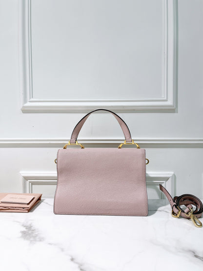MIUMIU SHOULDER BAG, Pink/Gold