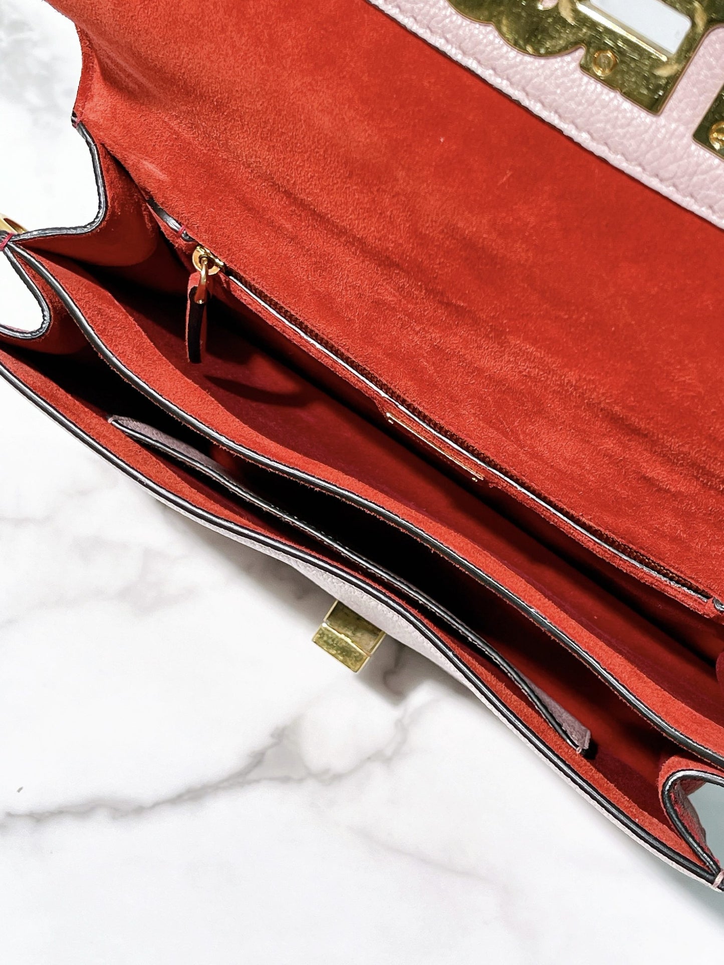 MIUMIU SHOULDER BAG, Pink/Gold