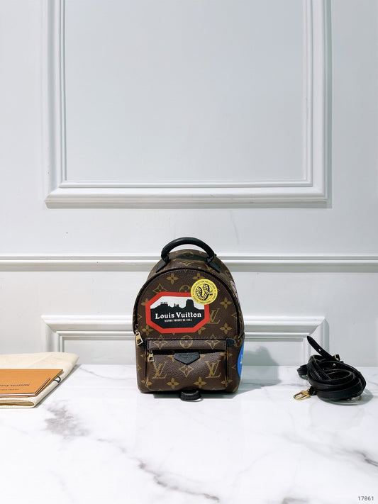 LV PALM SPRING MINI BACKPACK, Monogram