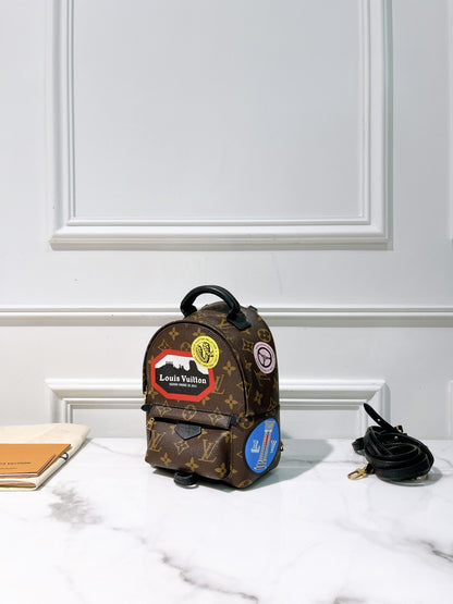 LV PALM SPRING MINI BACKPACK, Monogram