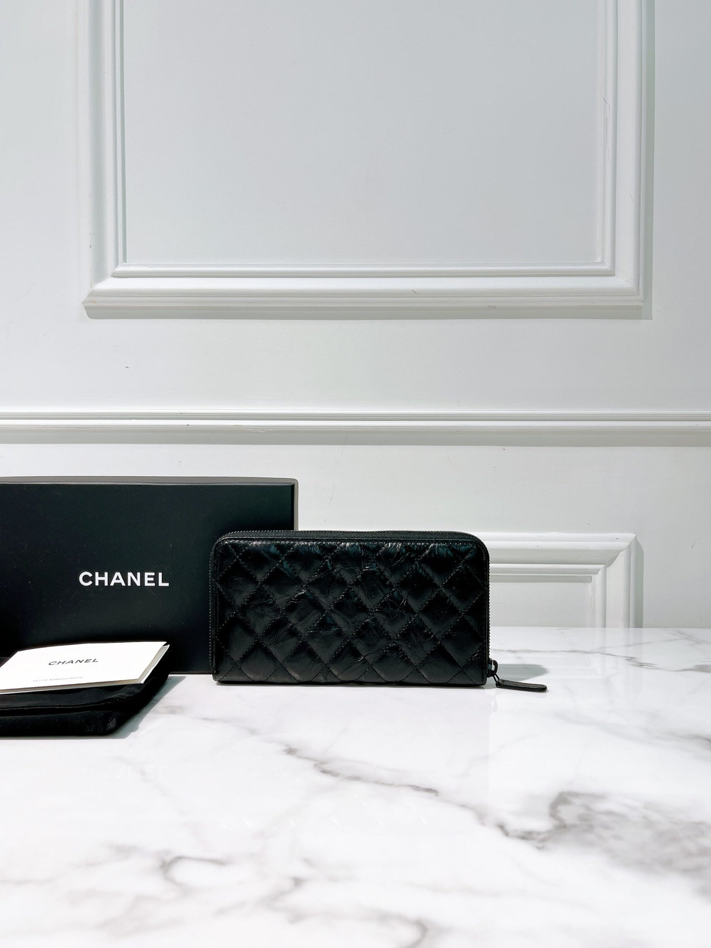 CHANEL 2.55 WALLET, So Black
