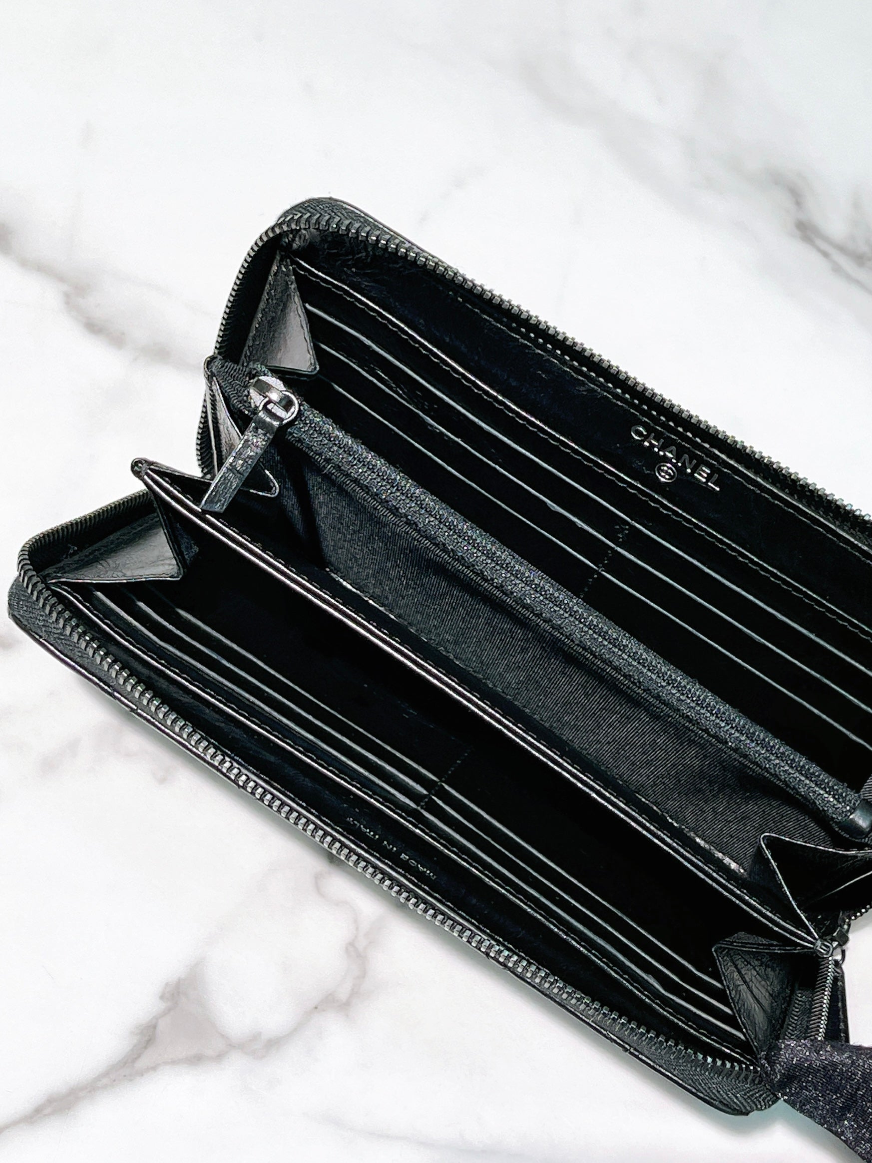 CHANEL 2.55 WALLET, So Black