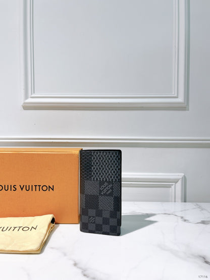 LV WALLET, Damier Graphite