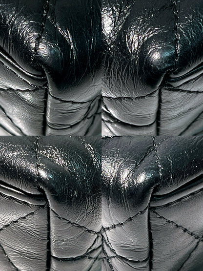 CHANEL KELLY MINI, Black/Gold