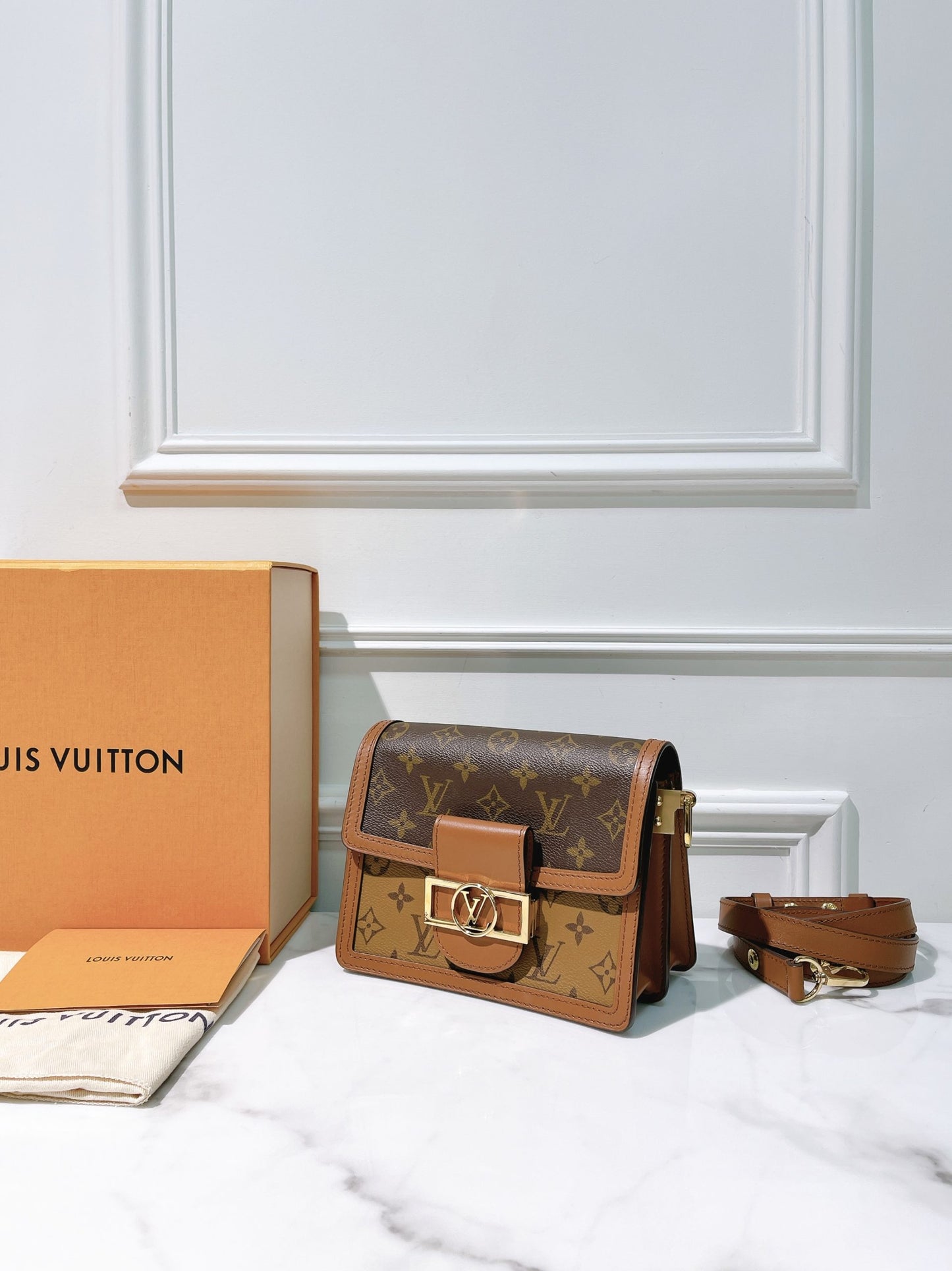 LV MINI DAUPHINE, Monogram