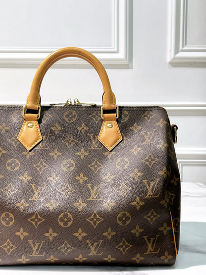 LV SPEEDY 30 SHOULDER BAG, Monogram