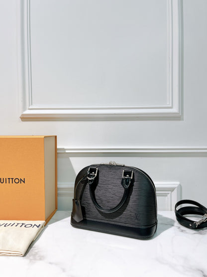 LV ALMA BB, Black/Silver