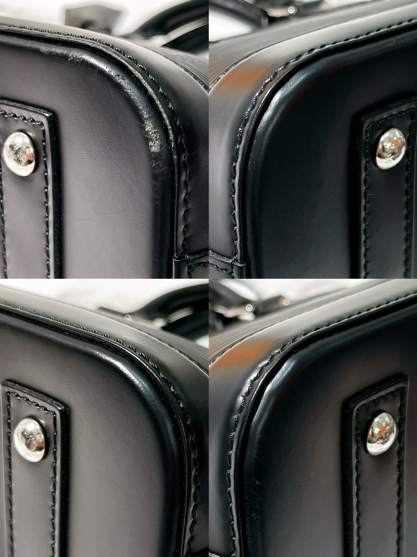 LV ALMA BB, Black/Silver