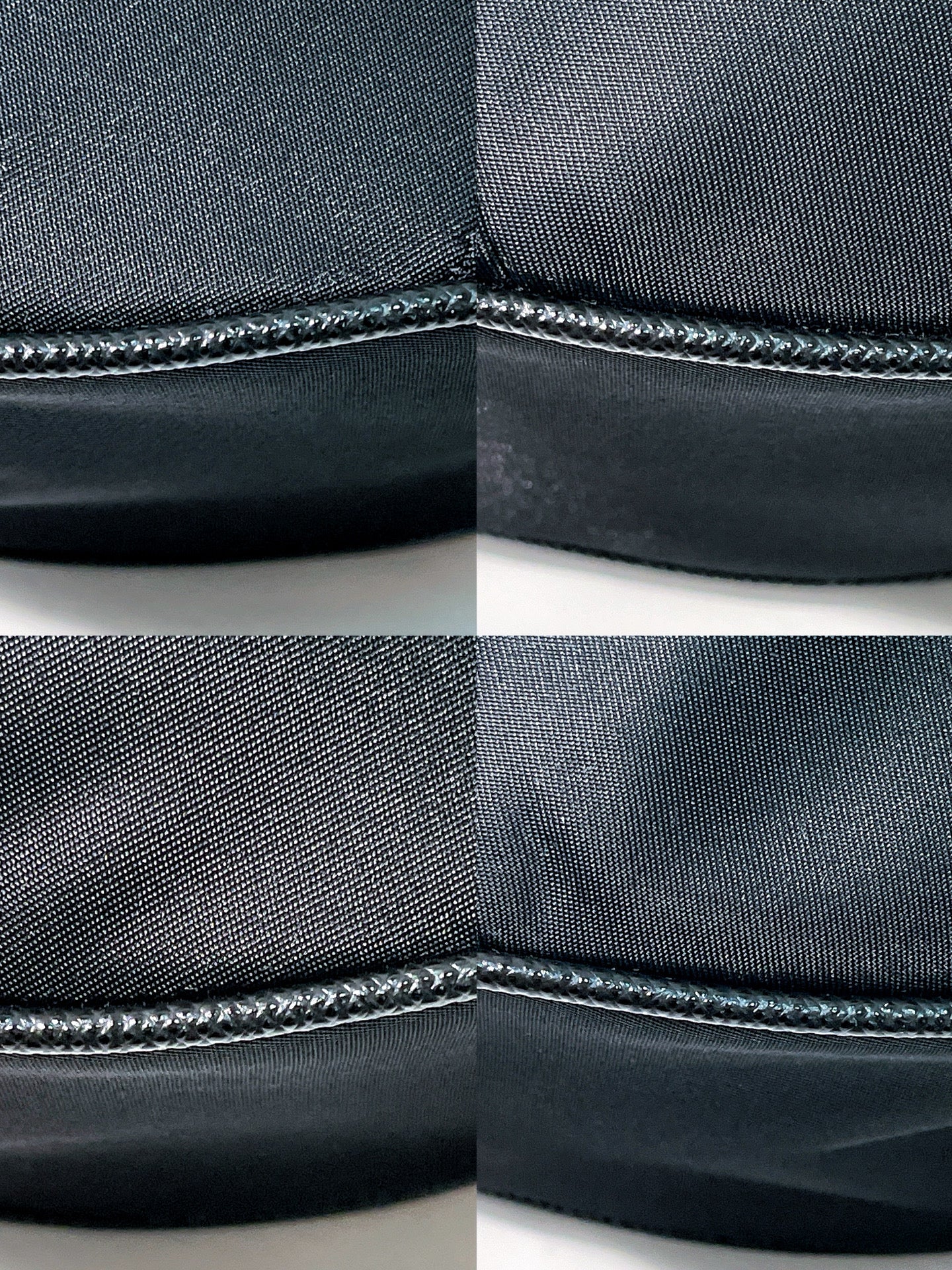 PRADA DEMI-LUNE SHOULDER BAG, Black/Gold