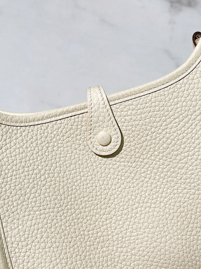 HERMES MINI EVELYNE, Nata/Silver