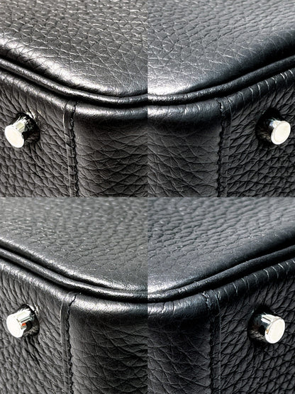 HERMES MINI LINDY, Noir/Silver