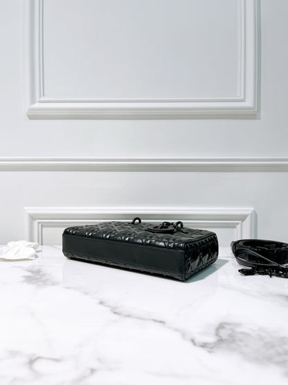 DIOR MEDIUM LADY D-JOY, So Black