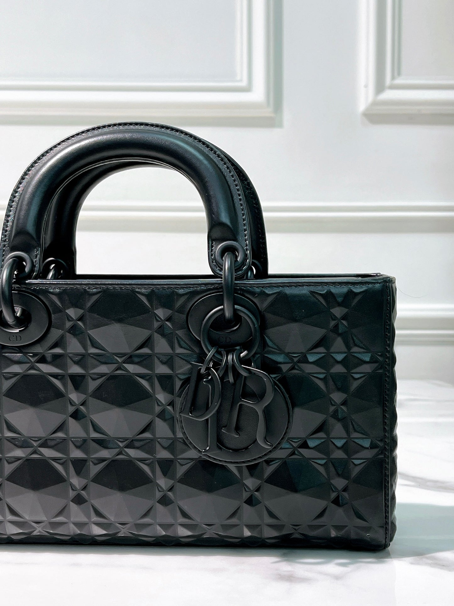 DIOR MEDIUM LADY D-JOY, So Black