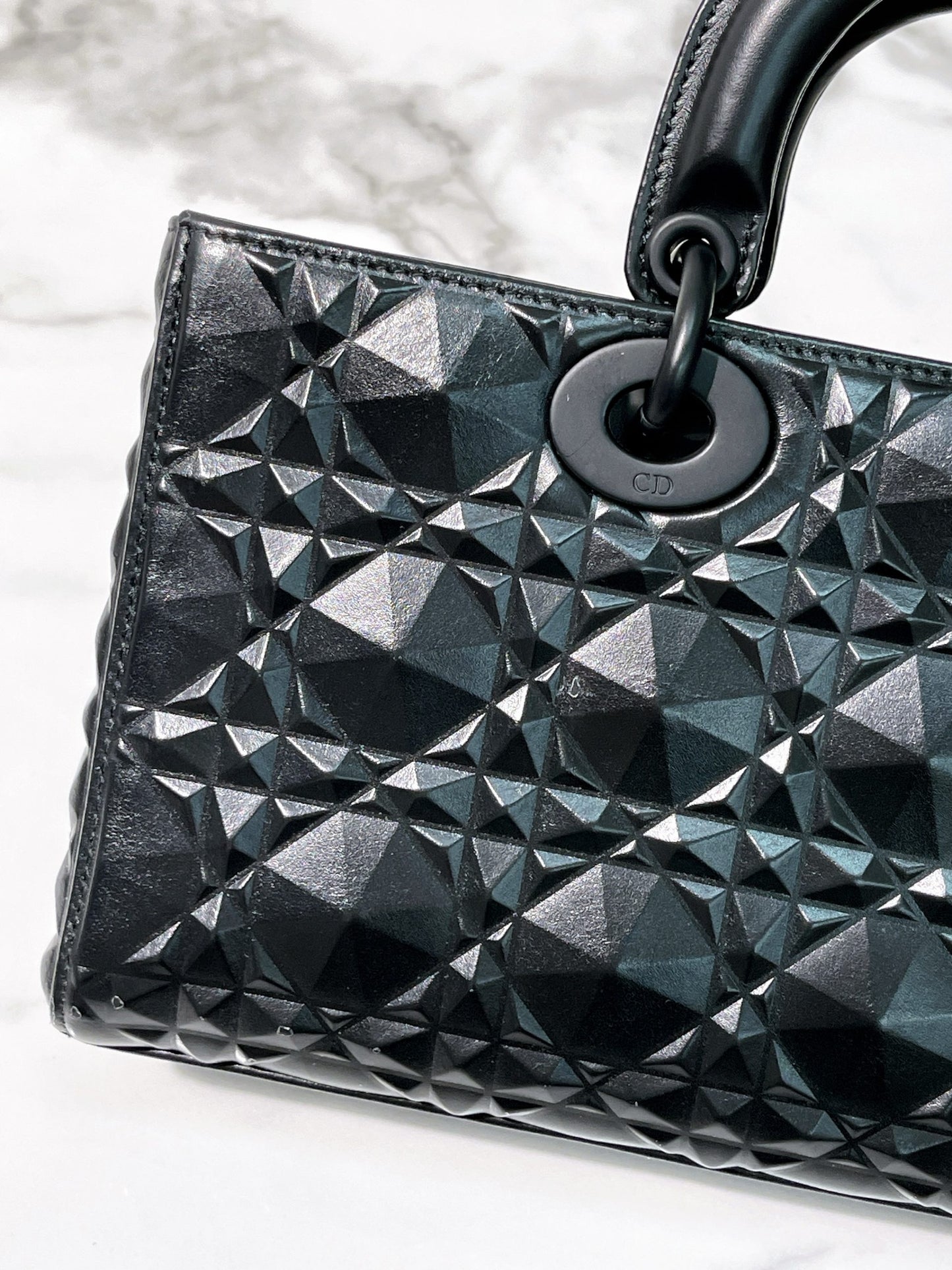 DIOR MEDIUM LADY D-JOY, So Black