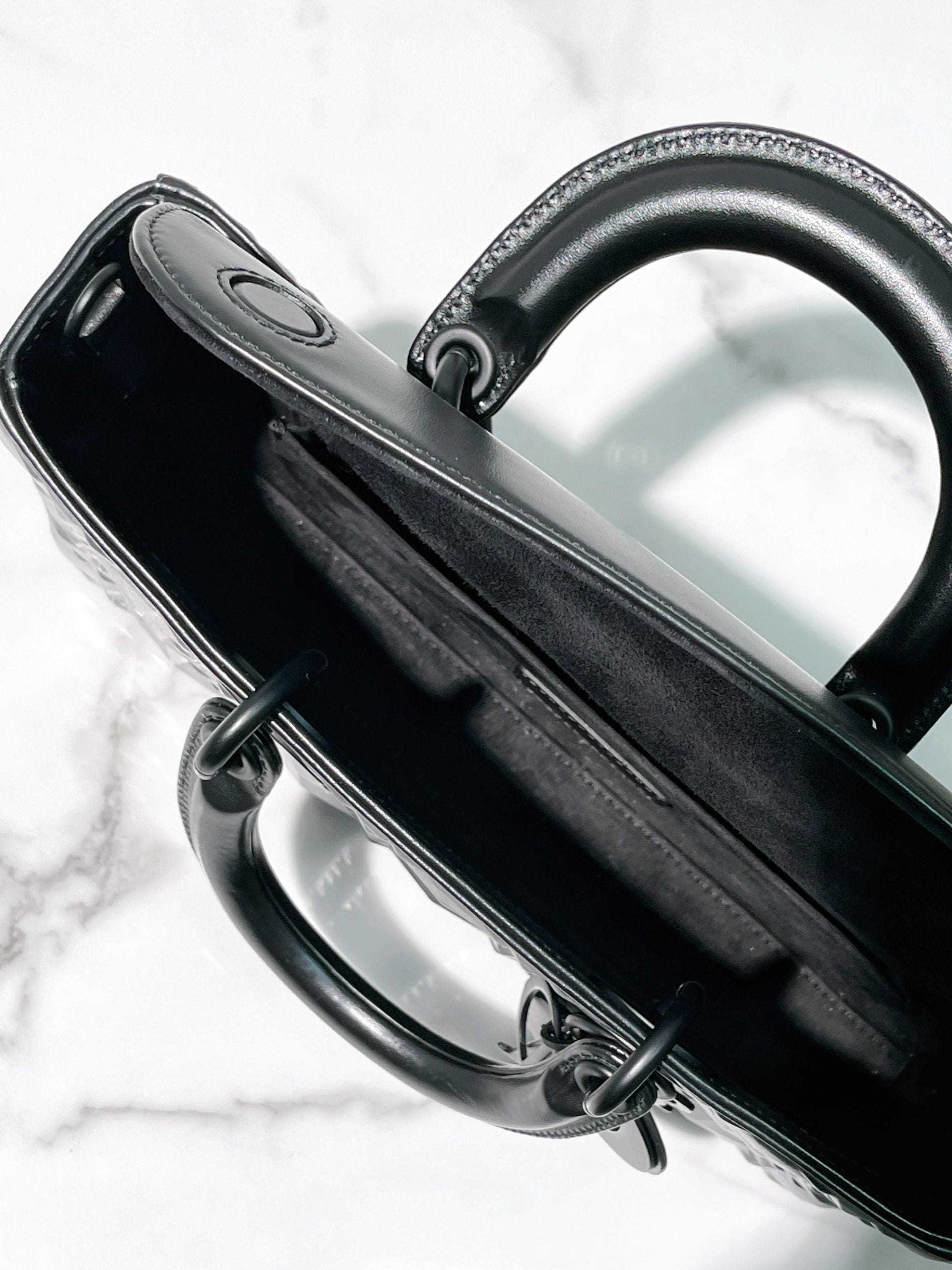 DIOR MEDIUM LADY D-JOY, So Black