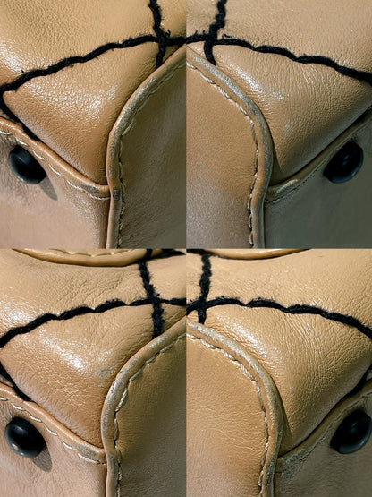 CHANEL VINTAGE HANDBAG, Beige