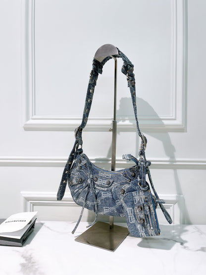 BALENCIAGA LE CAGOLE SHOULDER BAG XS