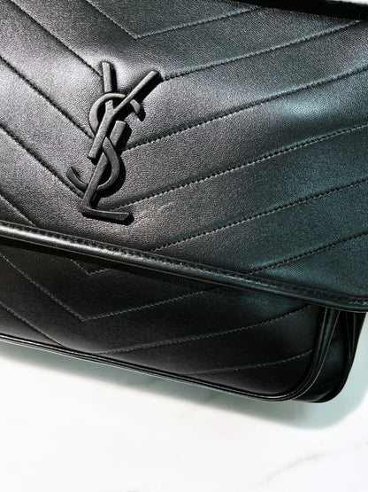 YSL NIKI LARGE, Black/Gold