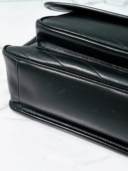 YSL NIKI LARGE, Black/Gold