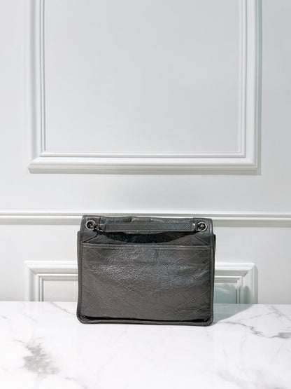 YSL NIKI MEDIUM, Grey