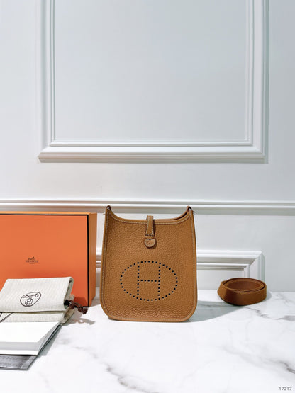 HERMES MINI EVELYNE, Gold/Silver