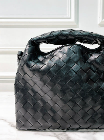 BOTTEGA VENETA MINI HOP, Black