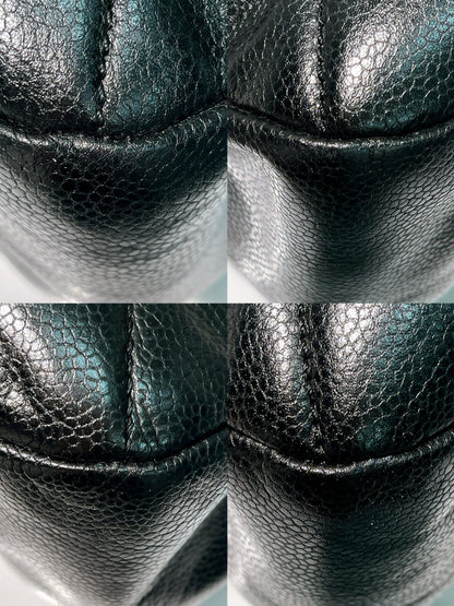 CHANEL TOTE, Black/Silver