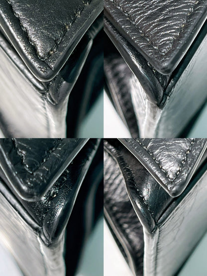 BALENCIAGA CRUSH LARGE, Black/Gold