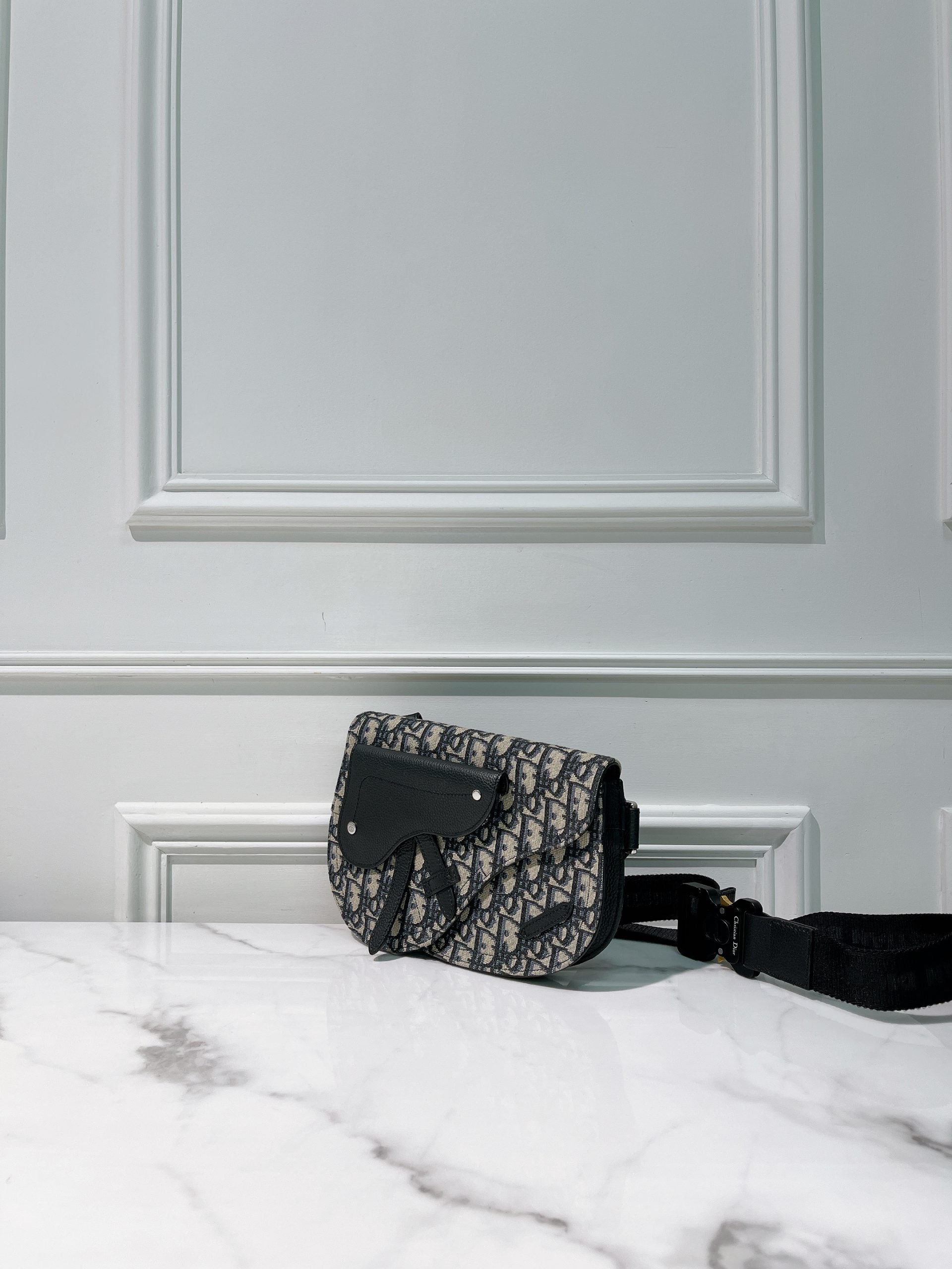 DIOR MINI SADDLE MESSENGER BAG