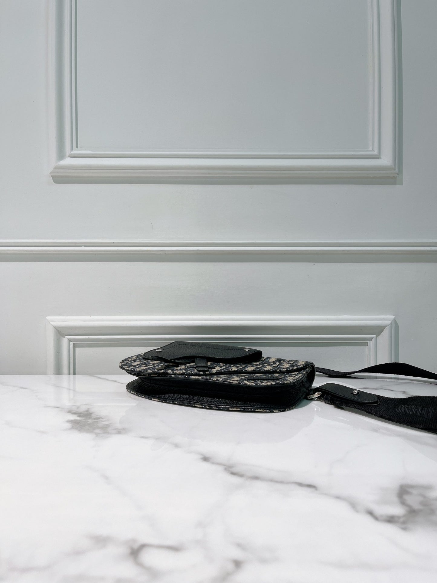 DIOR MINI SADDLE MESSENGER BAG