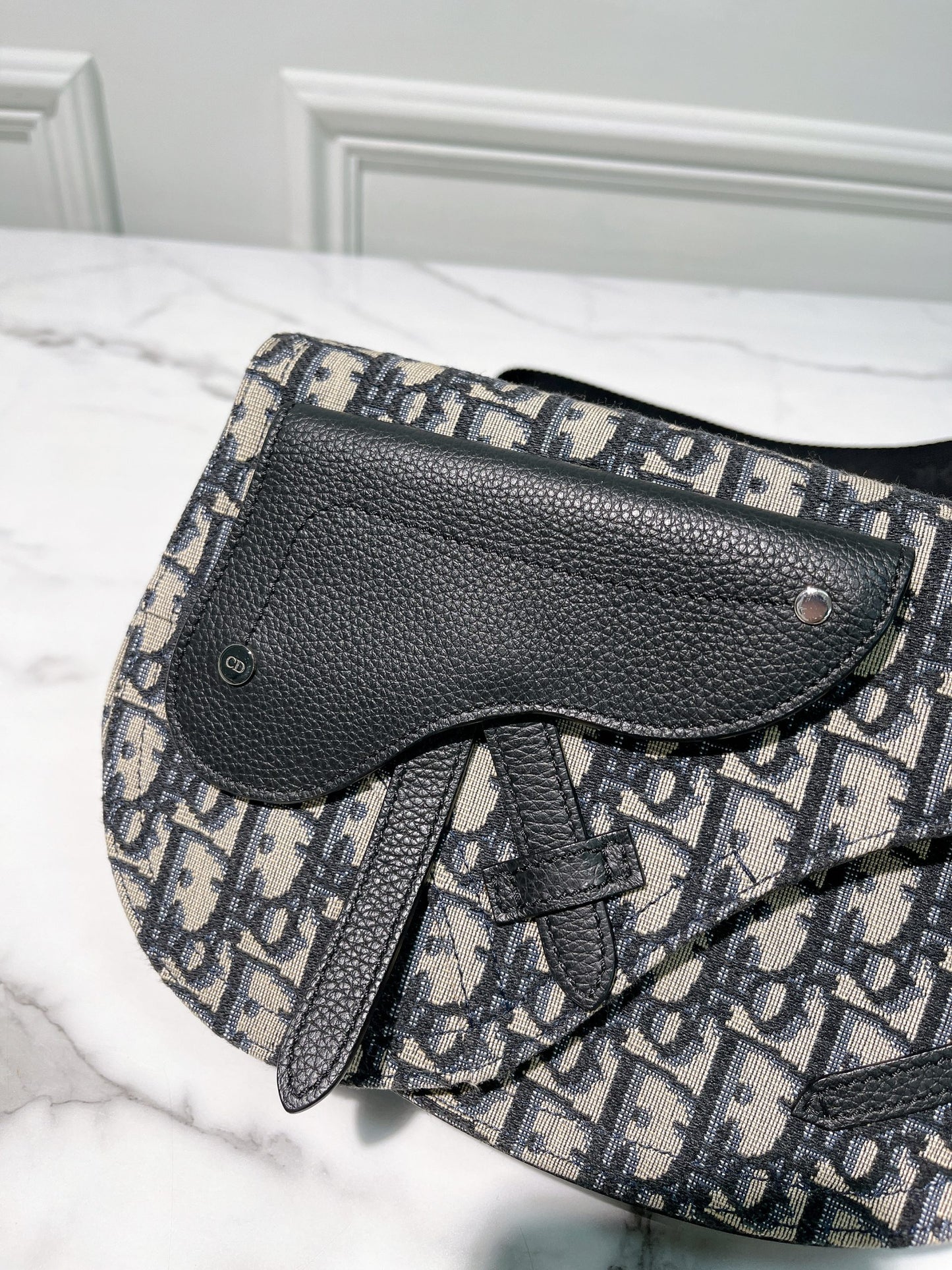 DIOR MINI SADDLE MESSENGER BAG