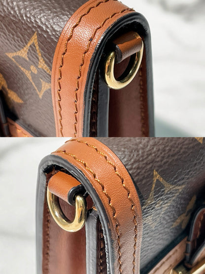 LV DAUPHINE BB CHAIN BELT BAG, Monogram