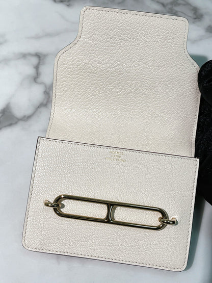 HERMES ROULIS SLIM, Nata/Gold