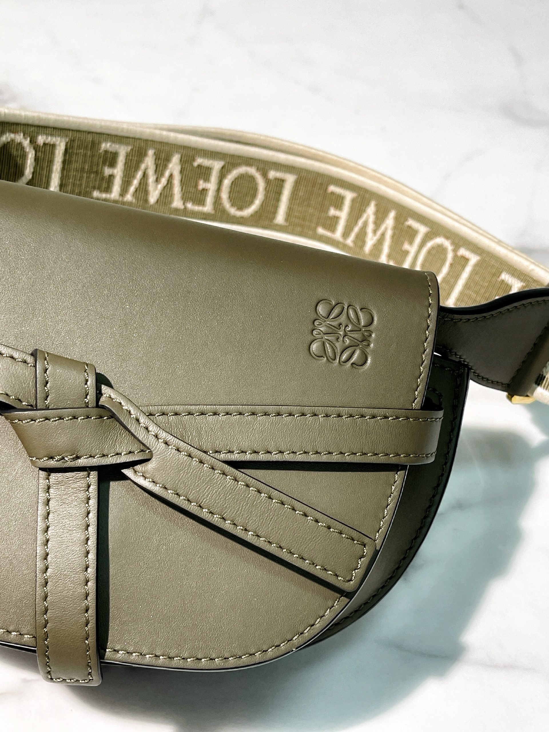 LOEWE MINI GATE, Green