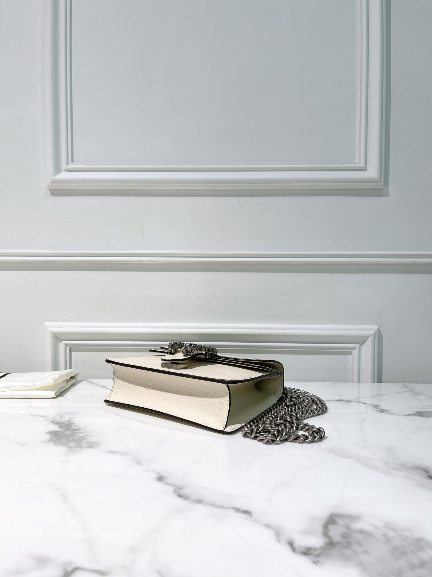 GUCCI DIONYSUS SMALL, White/Silver