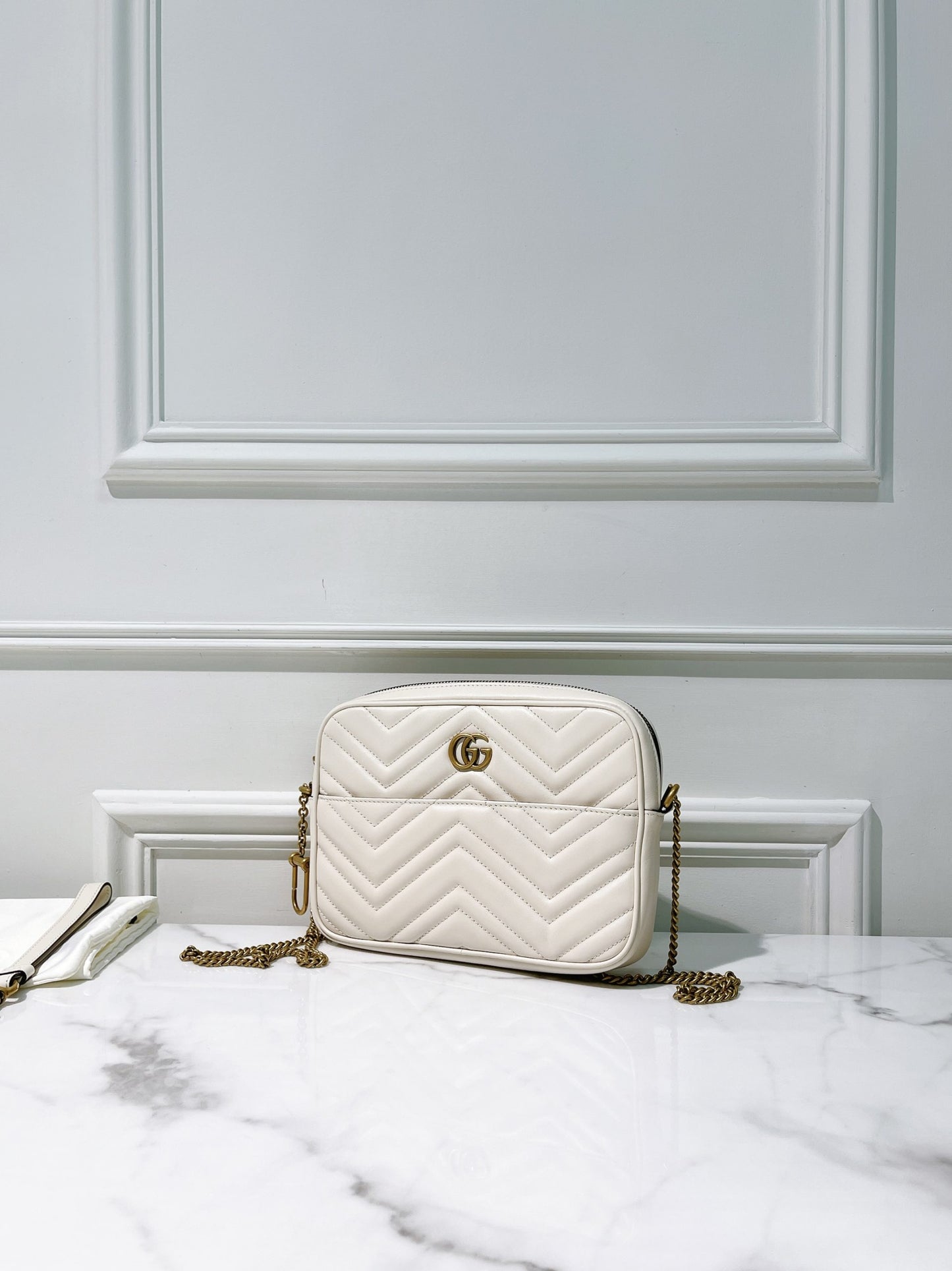 GUCCI MARMONT MULTI POCHETTE