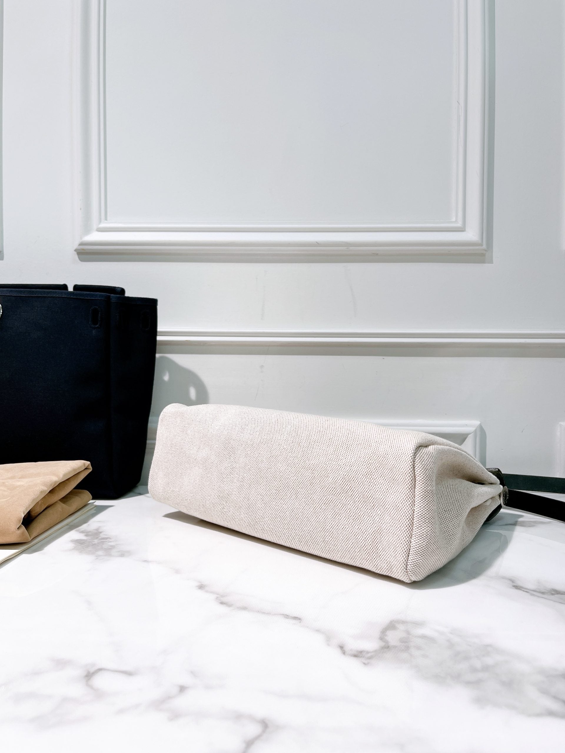 HERMES VINTAGE HERBAG 31, Double Bag