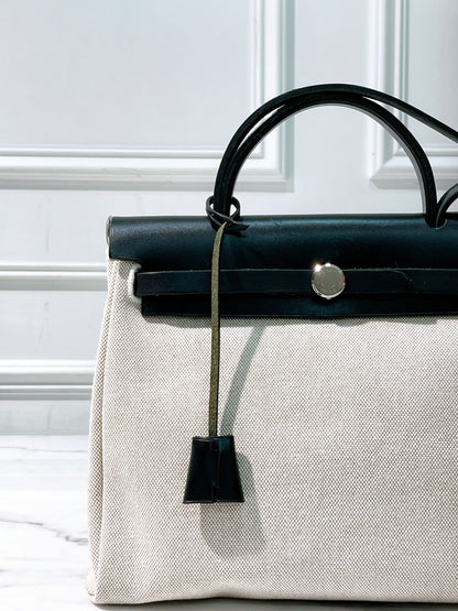 HERMES VINTAGE HERBAG 31, Double Bag